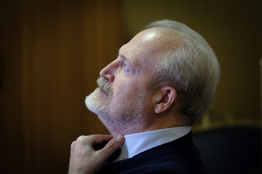 Le réalisateur russe Vladimir Khotinenko lors d'un entretien avec l'AFP (photo d'archives)( AFP)