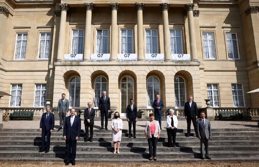 Les ministres des Finances du G7, annoncent leur soutien pour mieux taxer les multinationales (Photo, AFP)