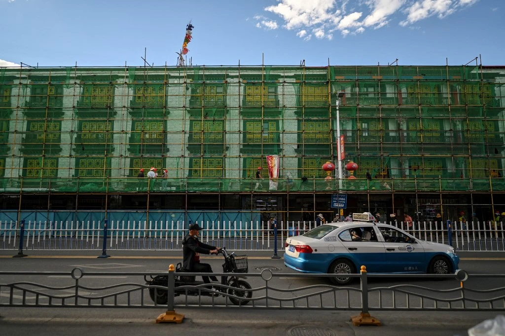 A Lhassa, boom immobilier sur le toit du monde