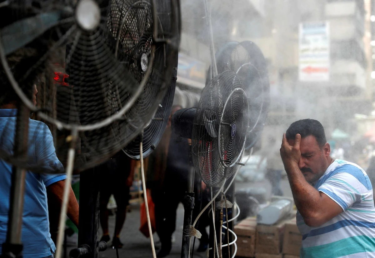 En Irak, plus de 50 degrés et pas un watt d'électricité