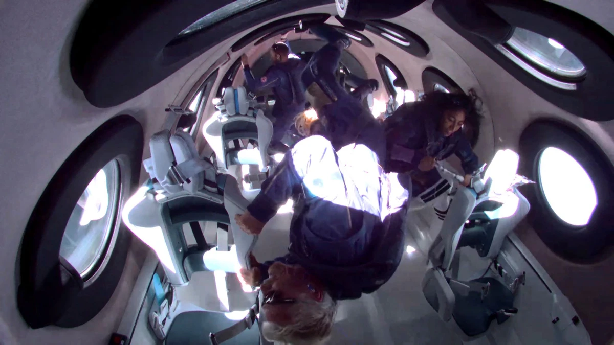 Le milliardaire Richard Branson a accompli son rêve d'espace