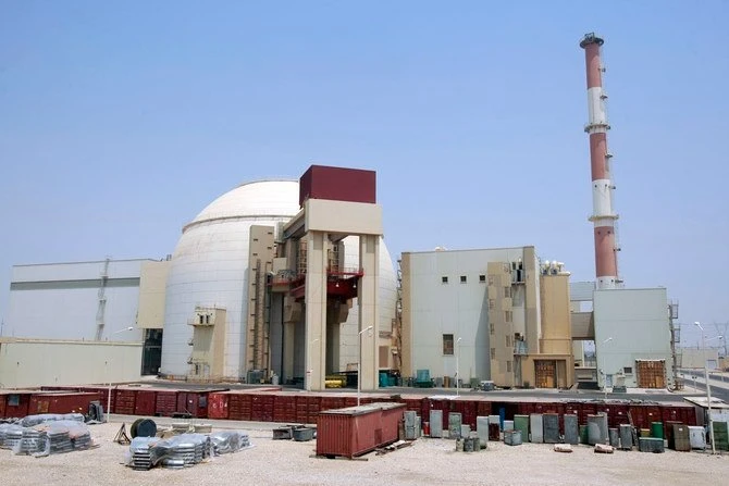 Vue générale du réacteur nucléaire principal de la centrale de Bouchehr . (Reuters)