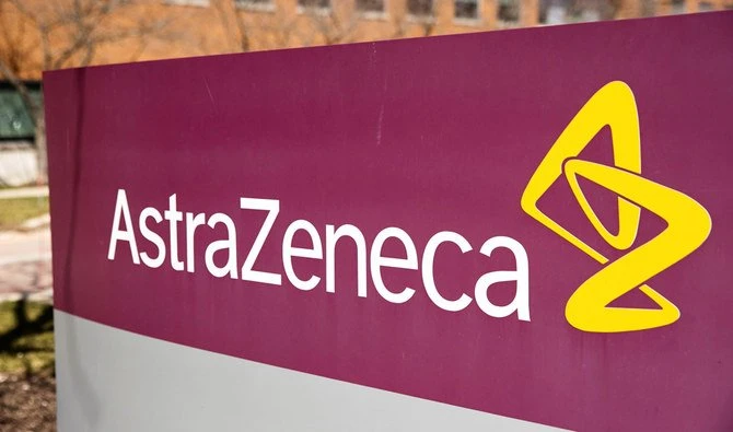 Le logo d'AstraZeneca devant le siège de la société en Amérique du Nord à Wilmington, dans le Delaware, aux États-Unis (photo d'archive REUTERS)