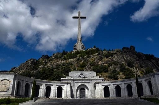 Le mausolée monumental du Valle de los Caidos, à l'ouest de Madrid, où Franco fut inhumé en 1975 - AFP/Archives