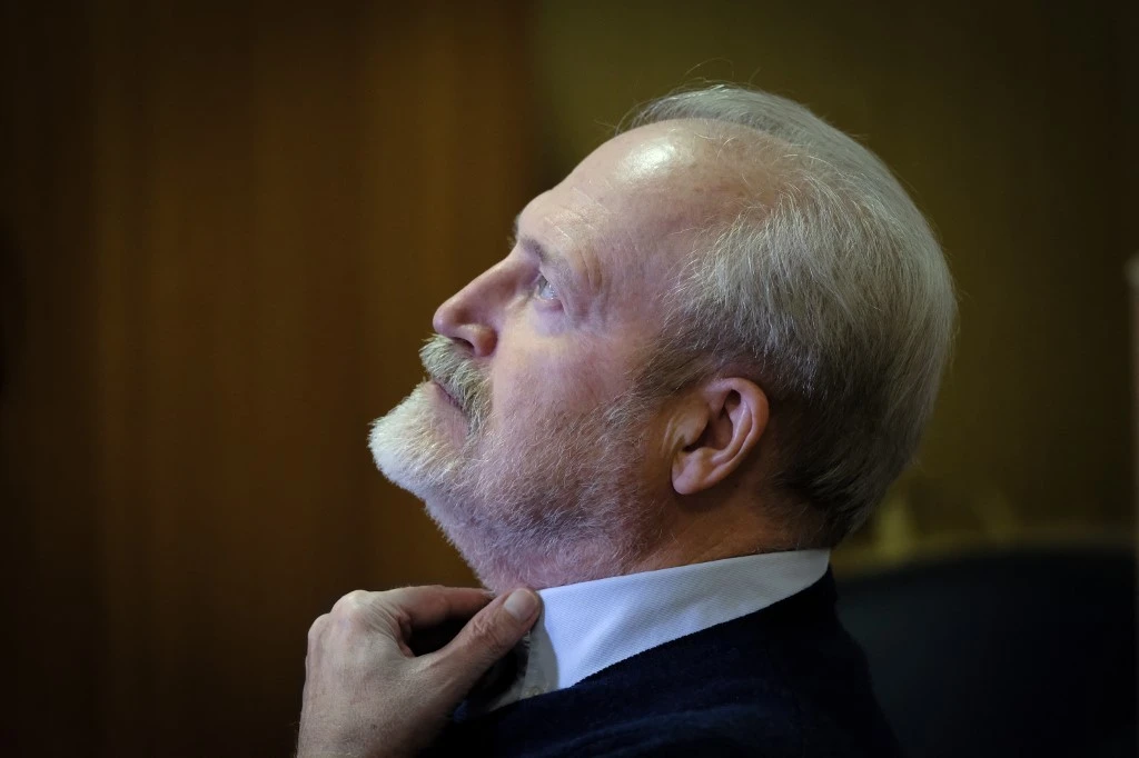 Le réalisateur russe Vladimir Khotinenko lors d'un entretien avec l'AFP (photo d'archives)( AFP)