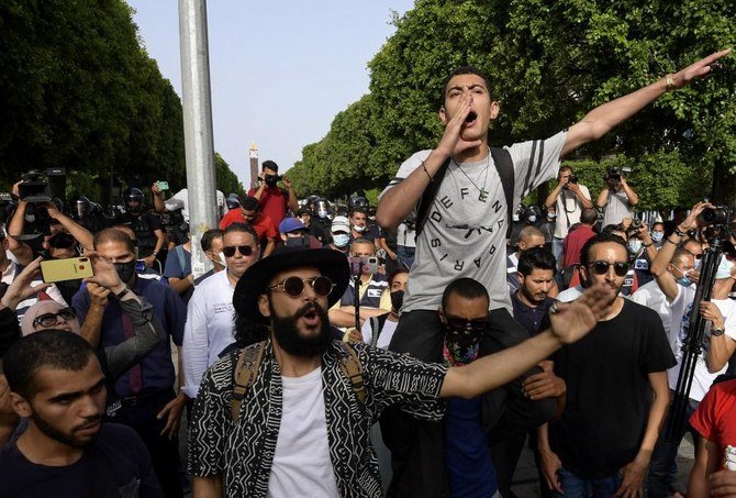 Manifestations à travers la Tunisie sur fond de crise économique et sanitaire