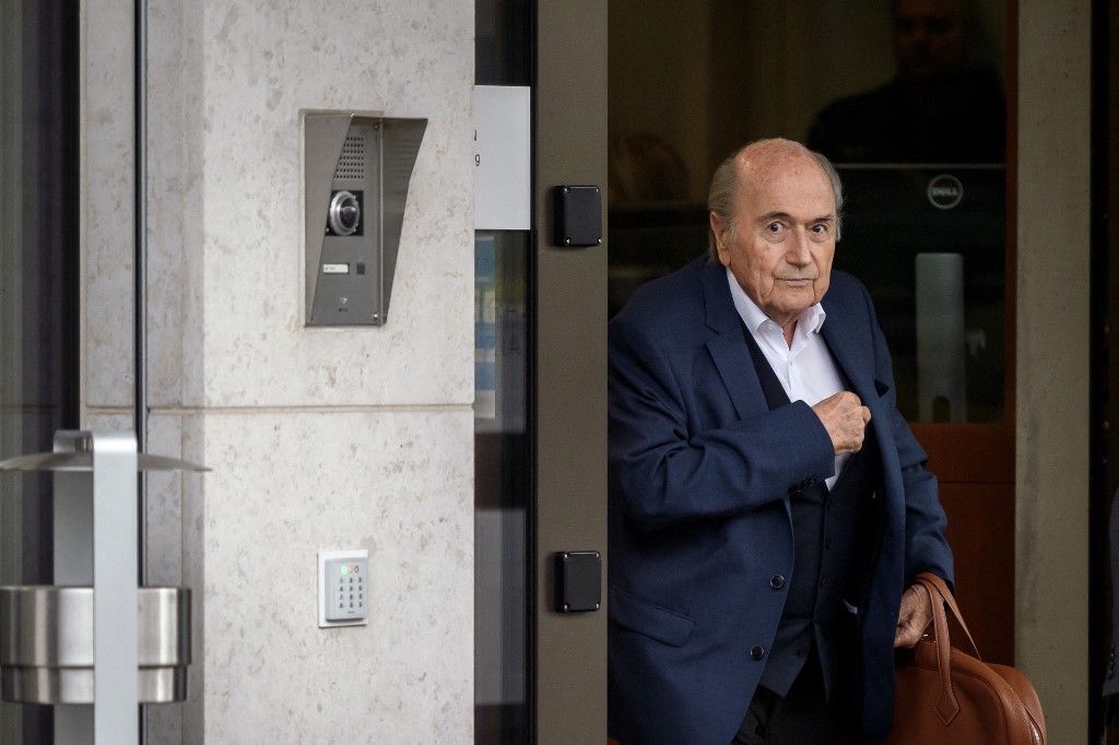 Fifa: ultime audition de Sepp Blatter lundi dans l'affaire du paiement suspect à Platini