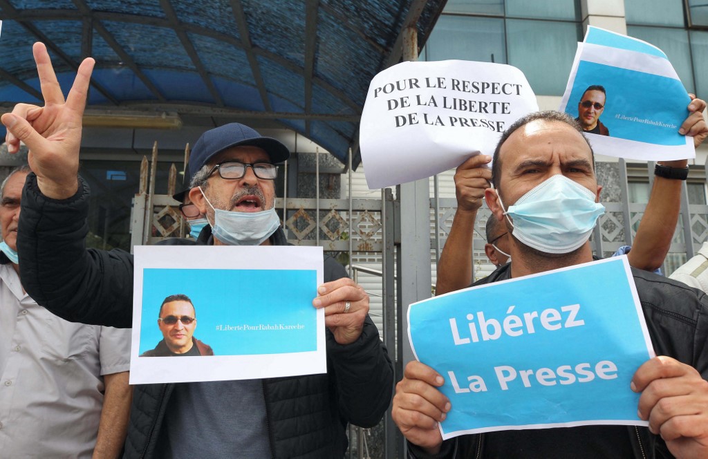 Un journaliste algérien condamné à huit mois de prison ferme