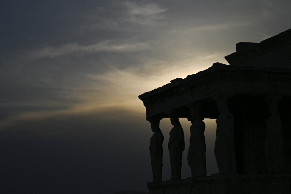 Grèce: la «bonne surprise» d'un dimanche de pleine lune sur l'Acropole