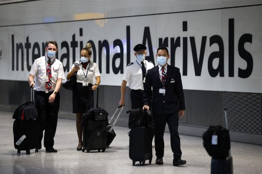 Londres supprime la quarantaine pour les voyageurs vaccinés venant de France métropolitaine
