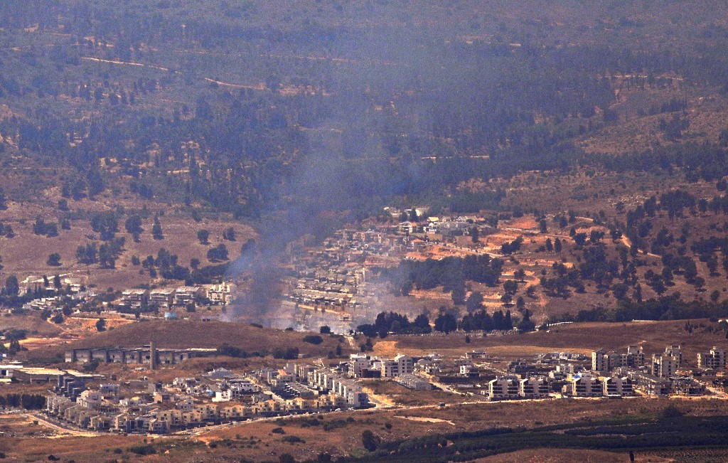 Tirs de roquettes du Liban vers Israël, riposte israélienne