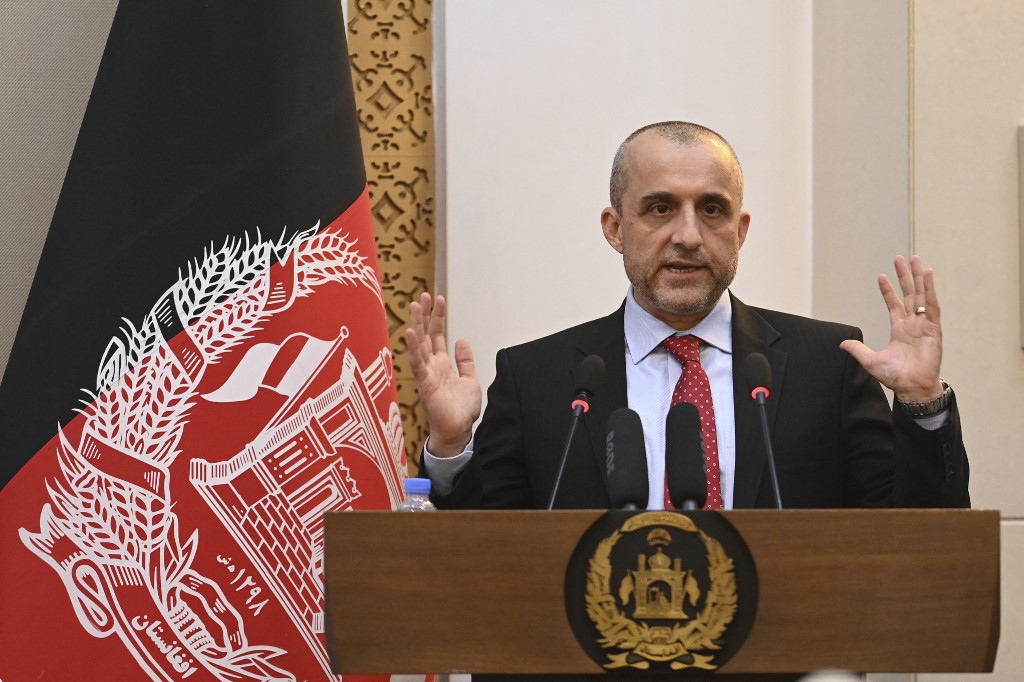 L'ex-vice-président Amrullah Saleh, visage de la résistance aux talibans