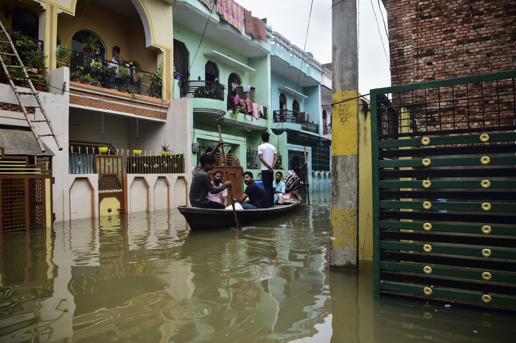 Inde : des milliers de personnes évacuées de leurs villages inondés