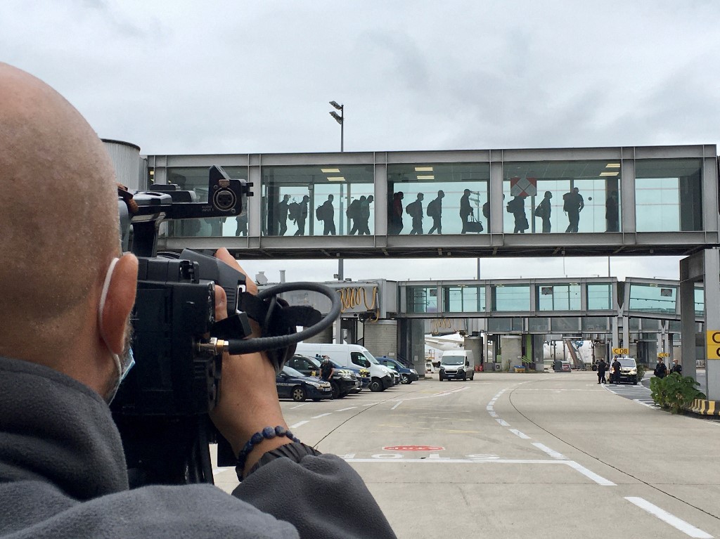 Le premier contingent d'exfiltrés de Kaboul arrivé en France