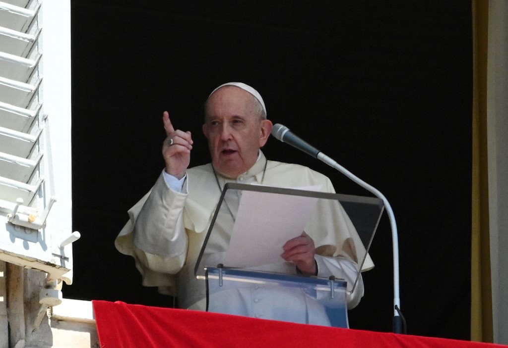 Le pape appelle à «continuer à aider ceux qui en ont besoin»