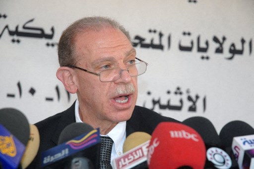 Gerald Feierstein, l'ambassadeur américain au Yémen, lors d’une conférence de presse dans la capitale Sanaa, le 11 octobre 2010. (Gamal Noman/AFP)