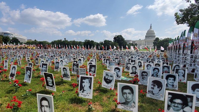 Rassemblement à Washington contre la présidence de Raïssi