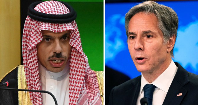 Le ministre saoudien des AE discute des relations bilatérales avec Blinken