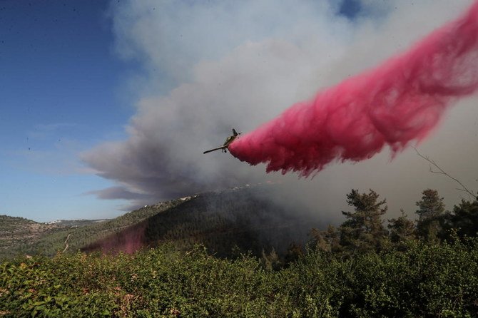 Des maisons près de Jérusalem évacuées suite à un immense incendie