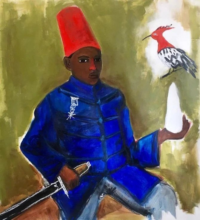 Comment les portraits du peintre marocain Anouar Khalifi saisissent l'instant