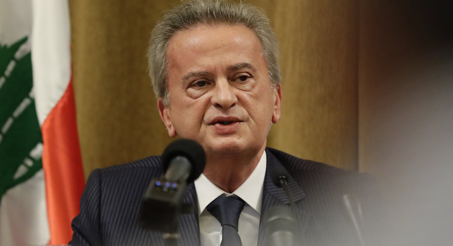 Riad Salamé, gouverneur de la Banque du Liban. Archives AFP