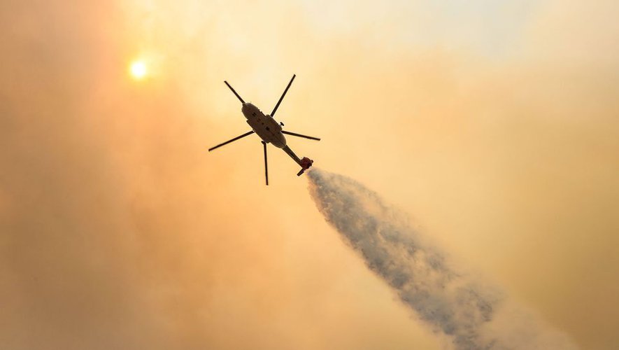 L'Agence nationale de Météorologie (AEMET) a averti que le risque d'incendies restait "élevé", "très élevé" ou "extrême" dans la quasi-totalité du territoire espagnol, vendredi 13 aout (AFP)