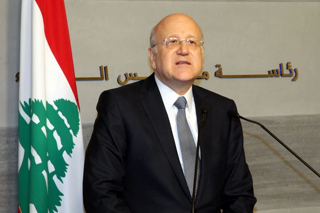 Le nouveau Premier ministre libanais désigné, Najib Mikati, a annoncé lundi qu'un gouvernement ne verra pas le jour avant la commémoration de l'explosion du port de Beyrouth le 4 août (AFP PHOTO / HO / DALATI AND NOHRA)