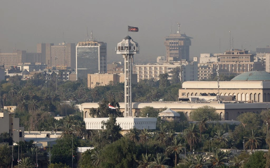 La capitale irakienne Bagdad photographiée le 27 août 2021 avant un sommet régional dans la ville. Après des décennies de conflit, l'Irak se présentera comme un médiateur régional alors qu'il accueille un sommet des dirigeants cette semaine – AFP