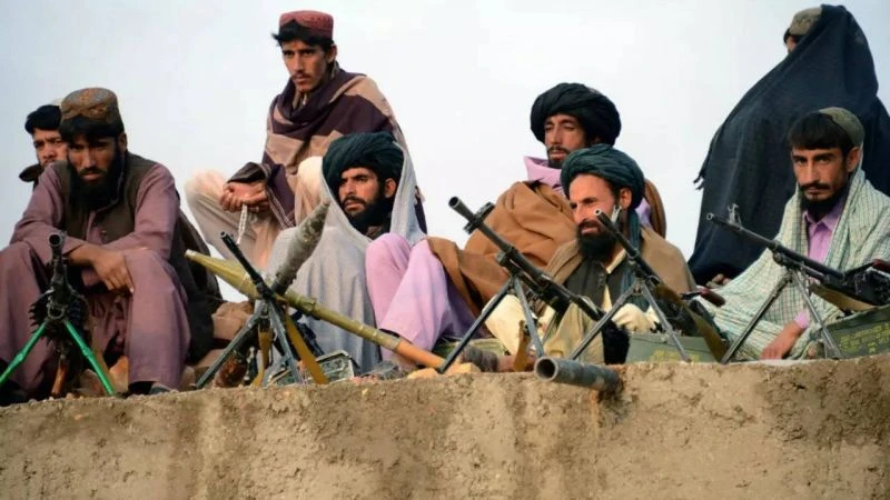 Des combattants talibans en Afghanistan. Photo d'archives AFP