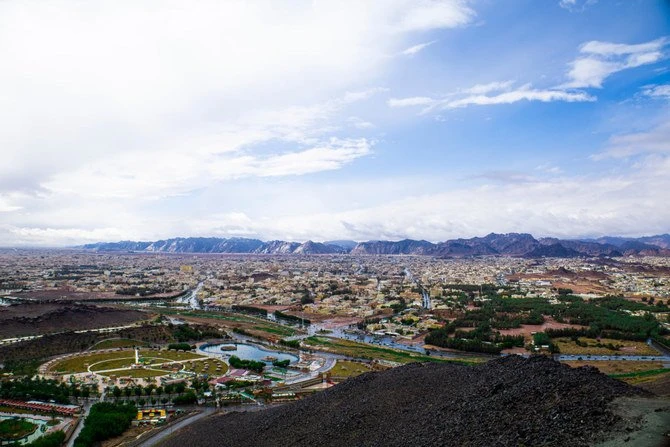 Vue panoramique de la ville de Haïl, dans le nord de l’Arabie saoudite. (Shutterstock)