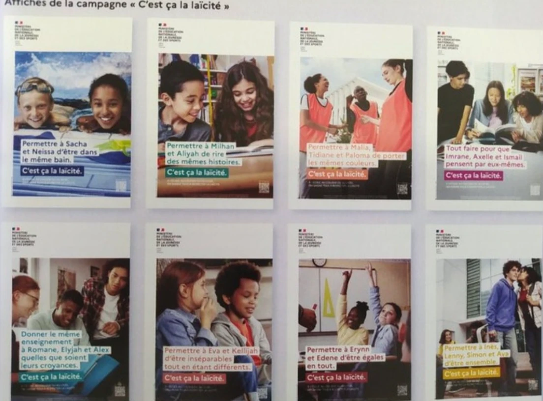 Une campagne en faveur de la laïcité à l'école fait débat
