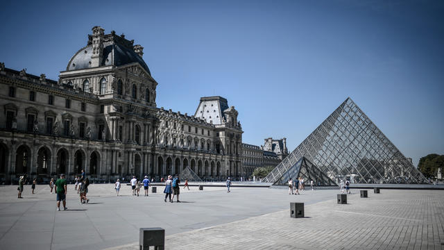 La pyramide du Louvre à Paris. Archives AFP