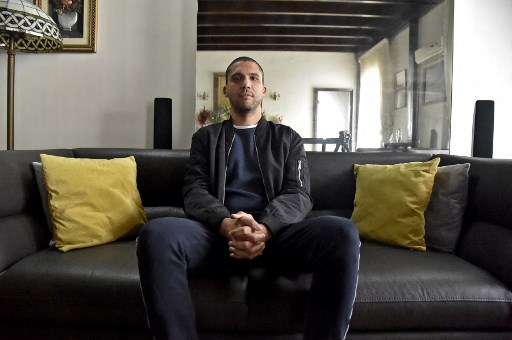 Khaled Drareni, fondateur du site d'information Casbah Tribune et correspondant en Algérie pour la chaîne francophone TV5 Monde ainsi que pour l'ONG Reporters sans frontières (RSF) (Photo, AFP)