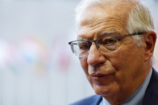 Le chef de la diplomatie européenne Josep Borrell, participe à une réunion des ministres des Affaires étrangères de l'Union européenne, à Luxembourg, le 21 juin 2021 (Photo, AFP)