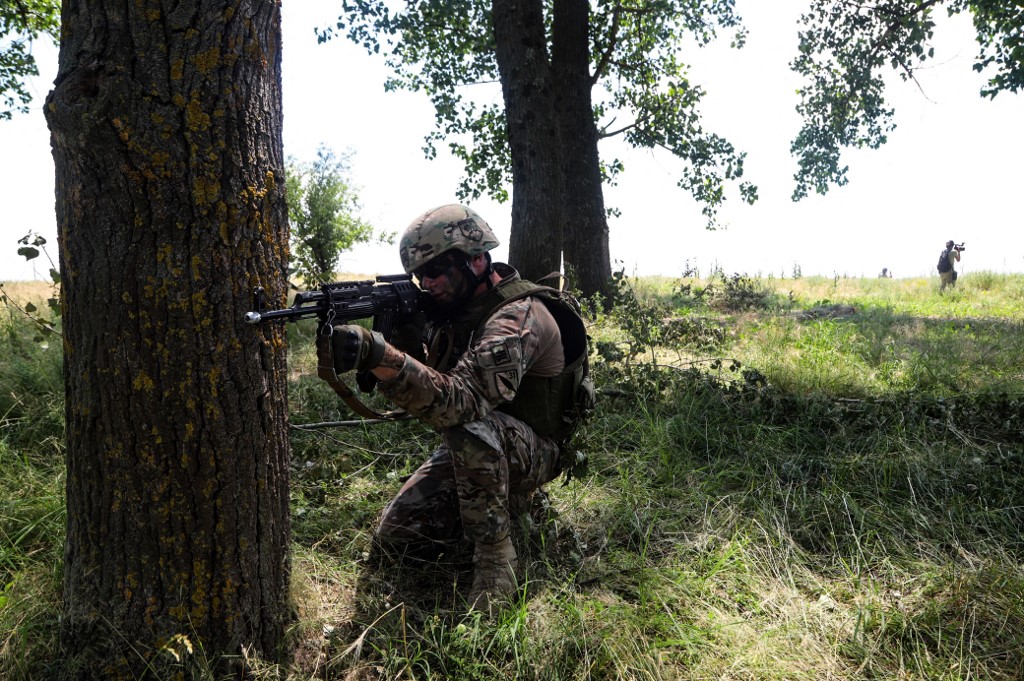 L'Ukraine et les Etats-Unis en manœuvres militaires