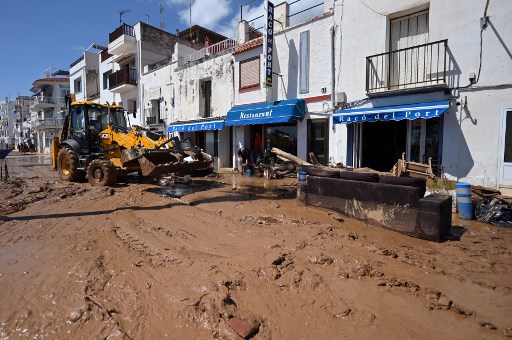 Espagne: lourds dégâts mais pas de victimes après des pluies diluviennes