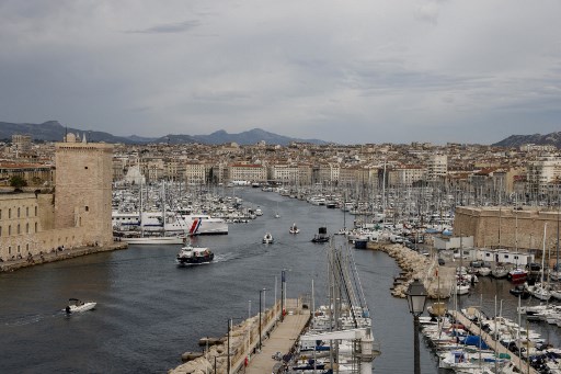 Une vue générale du Vieux-Port de Marseille, dans le sud-est de la France, le 2 septembre 2021 (Photo, AFP)