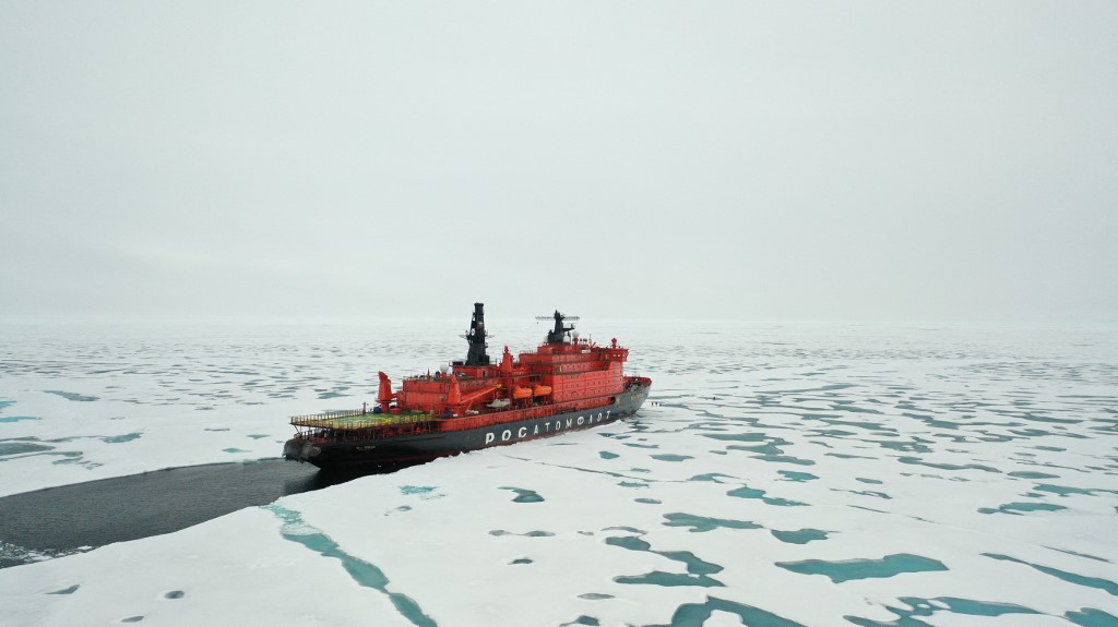 La Russie organise sa suprématie dans l'Arctique par brise-glace