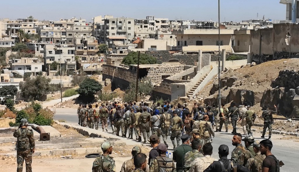 L'armée syrienne investit les quartiers rebelles de Deraa