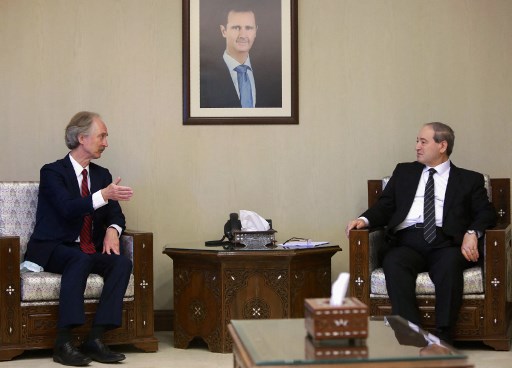 Syrie: l'envoyé de l'ONU espère une relance des pourparlers sur la Constitution