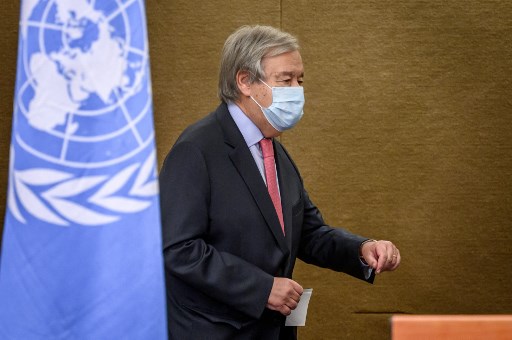 Le secrétaire général de l'ONU, Antonio Guterres, s'est dit «choqué» par cette décision, en assurant que «toutes les opérations humanitaires des Nations unies sont guidées par les principes fondamentaux d'humanité, d'impartialité, de neutralité et d'indépendance». (Photo, AFP)