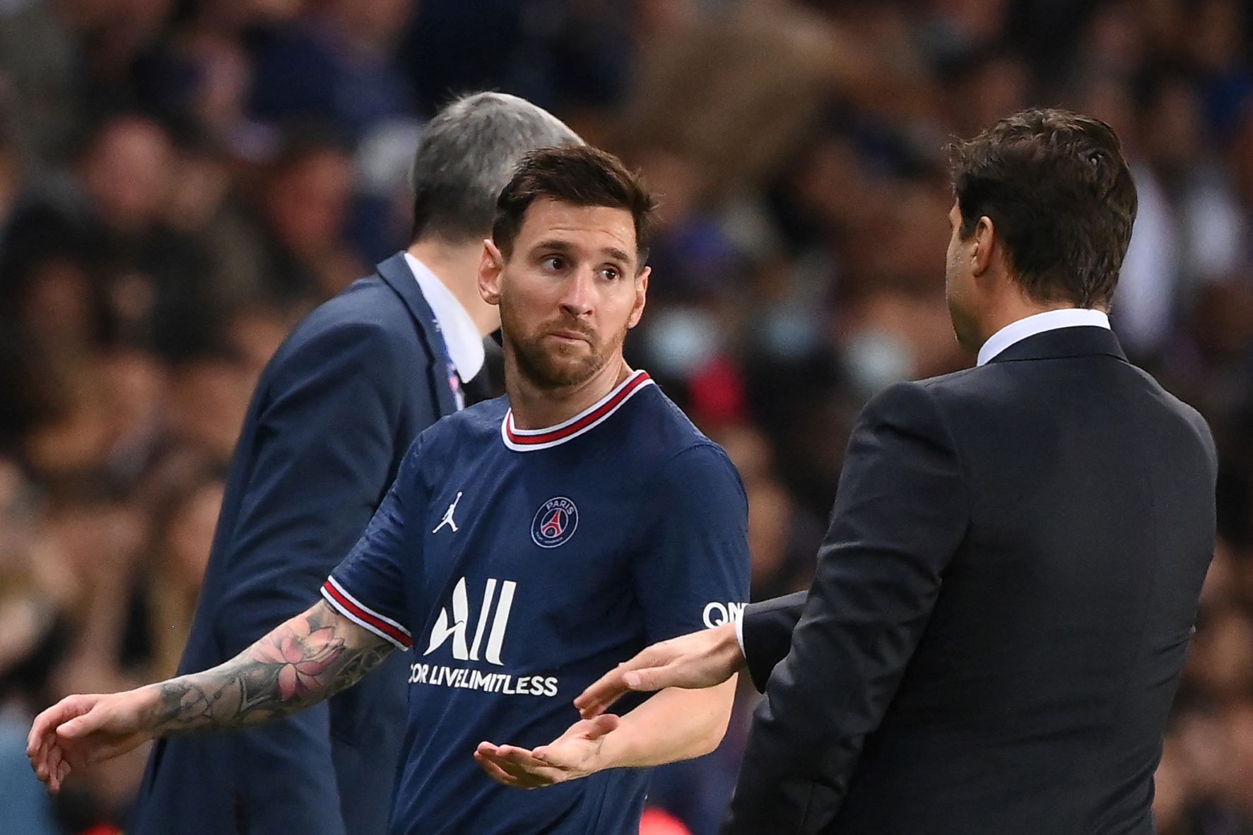 PSG : Pochettino explique le remplacement de Lionel Messi