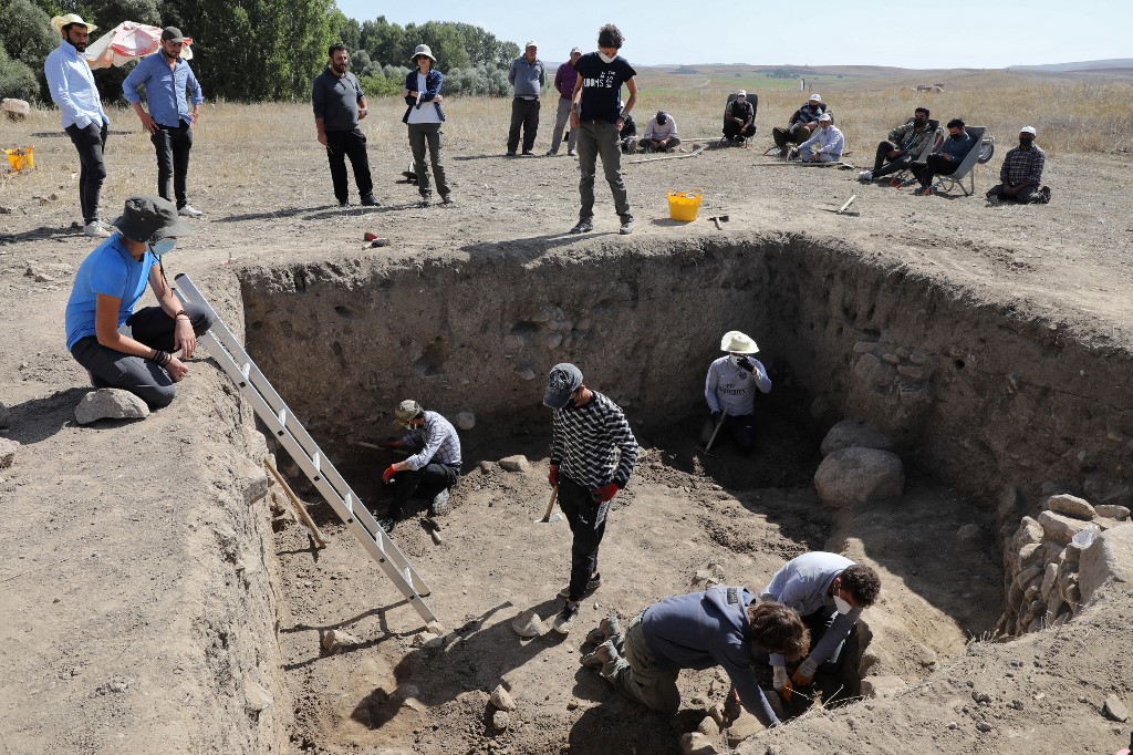 «L'ancêtre» des mosaïques méditerranéennes découvert en Turquie