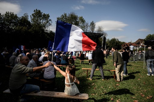 La Fête de la Rose à Frangy-en-Bresse, dans le centre-est de la France le 25 septembre 2021 (Photo, AFP)