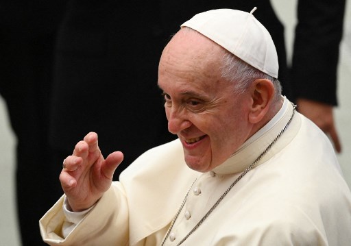 Le pape François, le 29 septembre 2021 dans la salle Paul VI du Vatican (Photo, AFP)