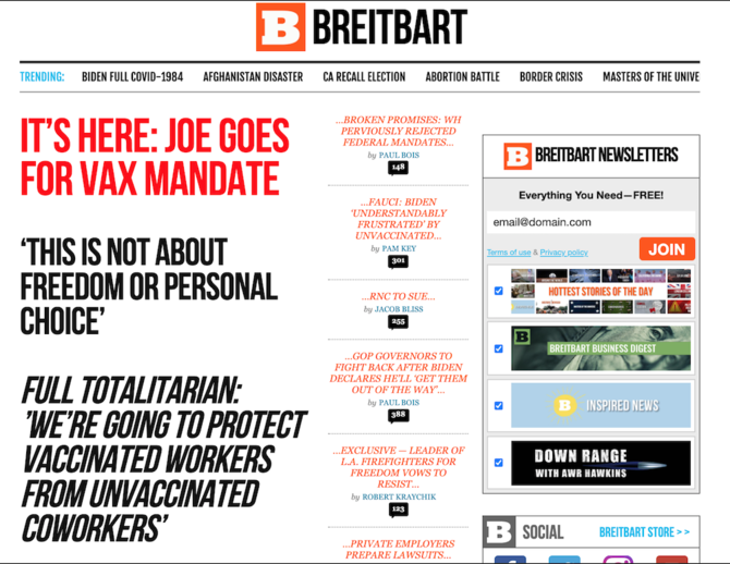 Fox News et médias de droite traitent Biden d’«autoritaire» et de «tyran maléfique»