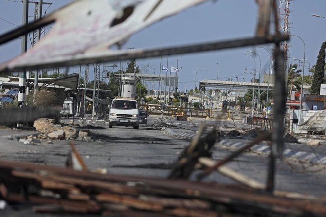 Le point de passage de Jalameh, ci-dessus, dans le nord de la Cisjordanie, est ouvert pour la première fois depuis le 6 septembre, date à laquelle les prisonniers se sont évadés (Photo, AFP)