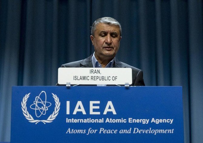 Mohammed Eslami, chef de l'Organisation de l'énergie atomique d'Iran, est à Moscou pour discuter de la coopération entre les deux pays dans le secteur de l'énergie nucléaire (Photo, AFP)