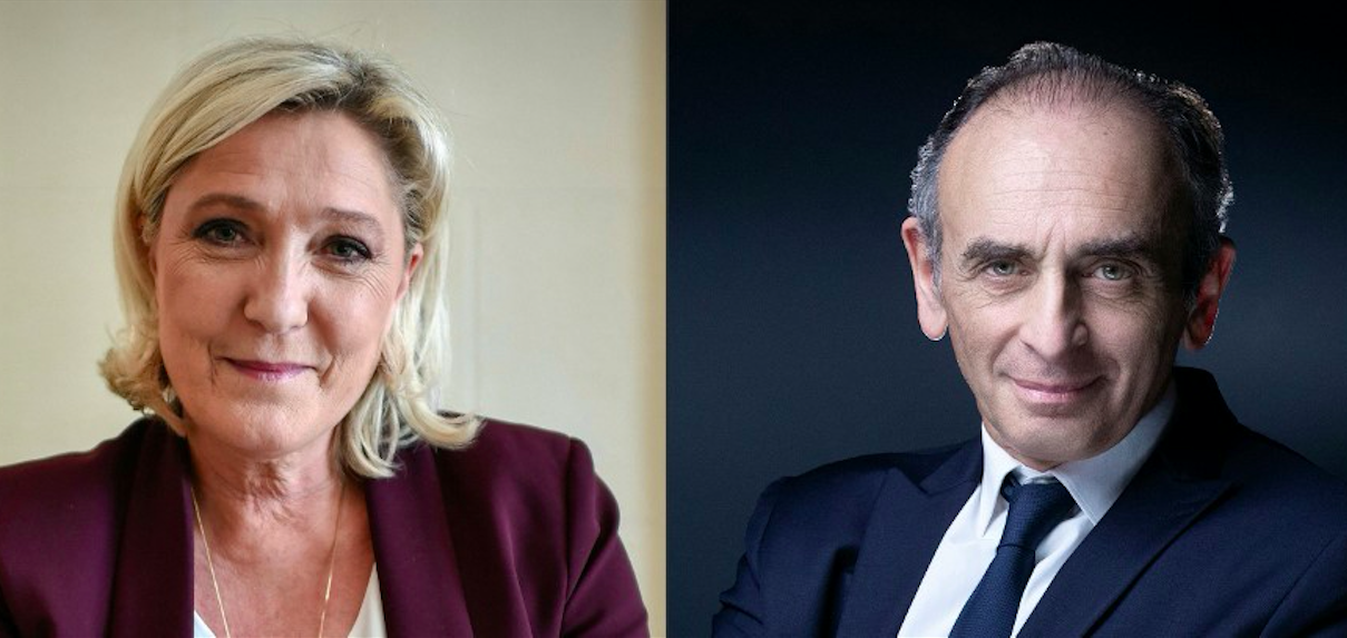 Le Pen défend la «civilisation» française, Zemmour en embuscade