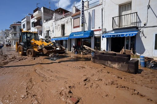 Espagne: lourds dégâts mais pas de victimes après des pluies diluviennes